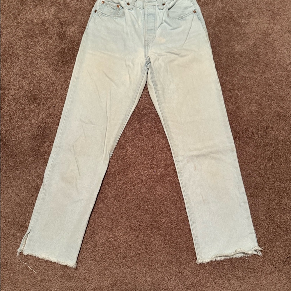 Levi's Women's Light Blue Mom Jeans